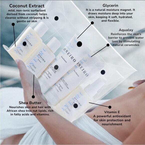 Oneiro Sunchasers Ready, Go Kit! Shampoo Conditioner Body Wash Body Milk Mist - Picture 5 of 9